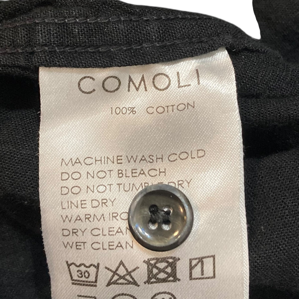 COMOLI ベタシャン プルオーバーシャツプルオーバーシャツR01-02004 古着・中古-9枚目のアイテム画像