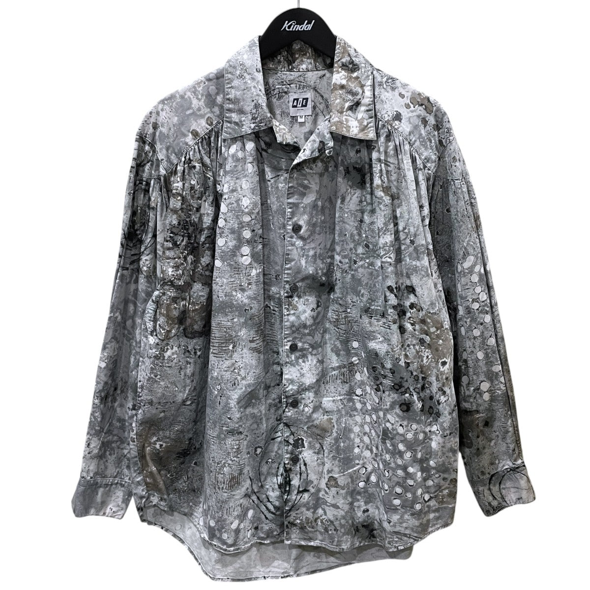 22SS 長袖シャツ Painter Shirt - Snowbal Spot Print ペインターシャツ スノーボール スポットプリント OT231