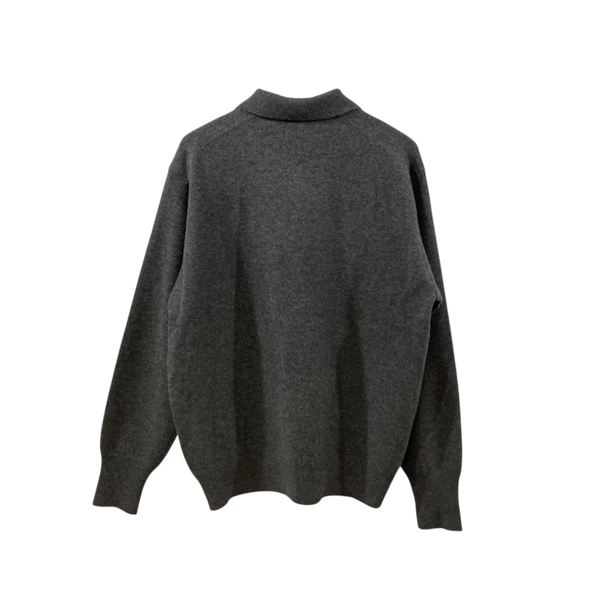 Extra Fine Wool Knit Polo LSニットポロシャツST.1477