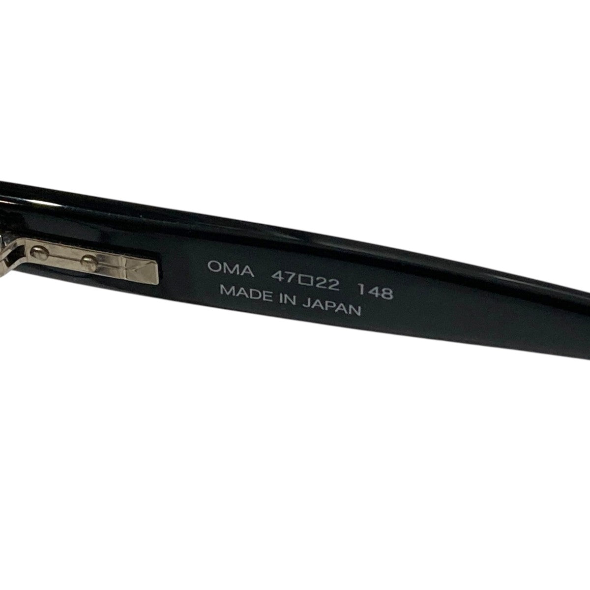 YUICHI TOYAMA U-151 OMA - Col．2 Black ／ Silver眼鏡U-151 古着・中古-7枚目のアイテム画像