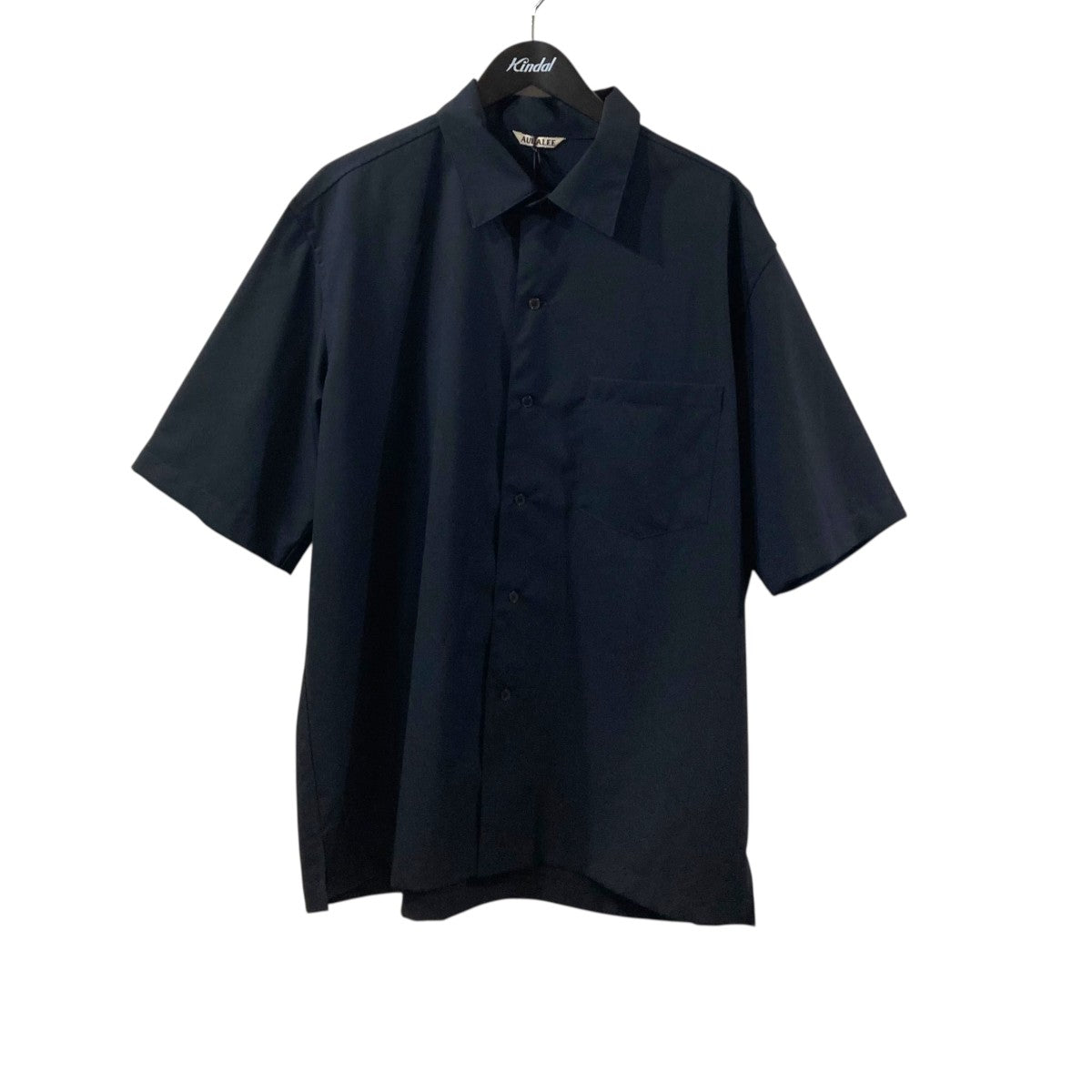 SUPER FINE TROPICAL WOOL OPEN COLLAR HALF SLEEVED SHIRT半袖シャツA25SS02WT