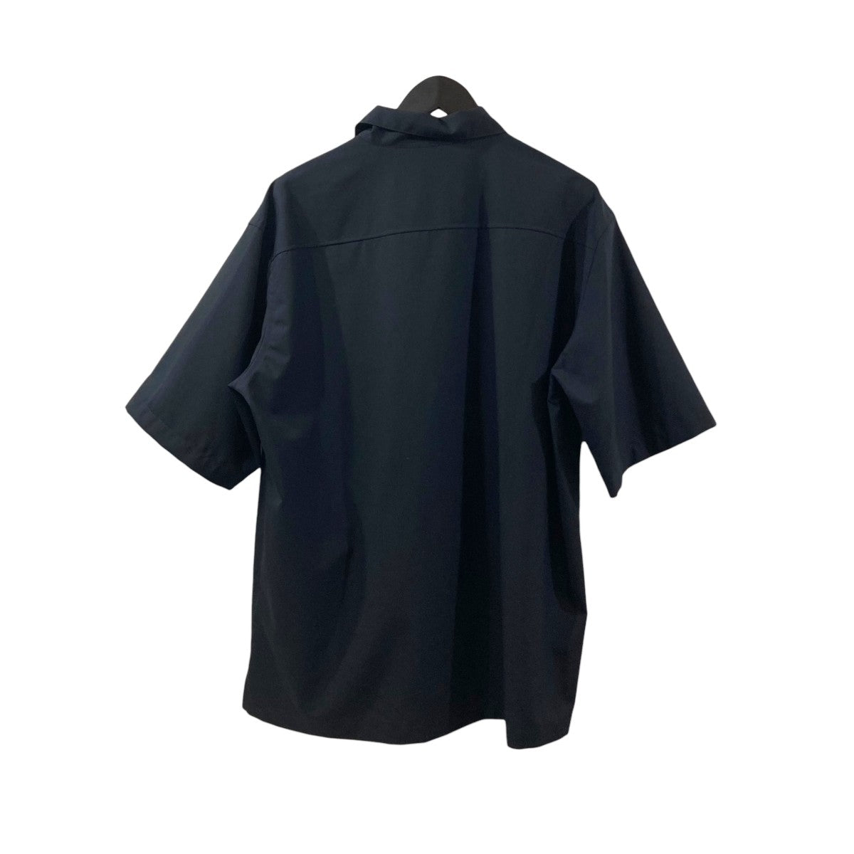 SUPER FINE TROPICAL WOOL OPEN COLLAR HALF SLEEVED SHIRT半袖シャツA25SS02WT