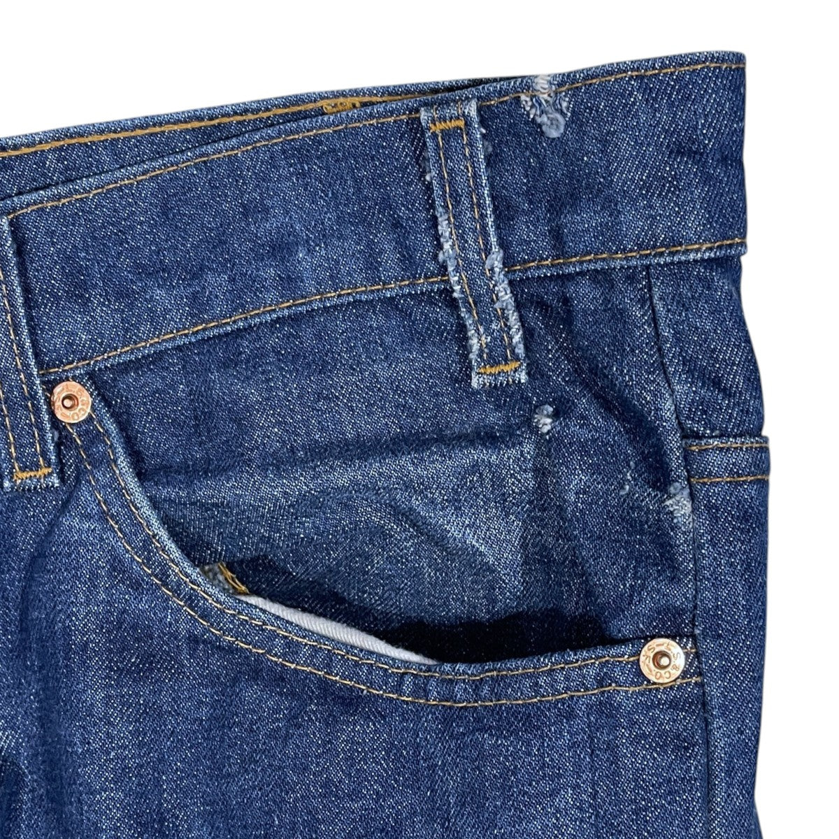 80s ブーツカットデニムパンツ 米国製 ボタン裏575 オレンジタブ small e 20517-0217