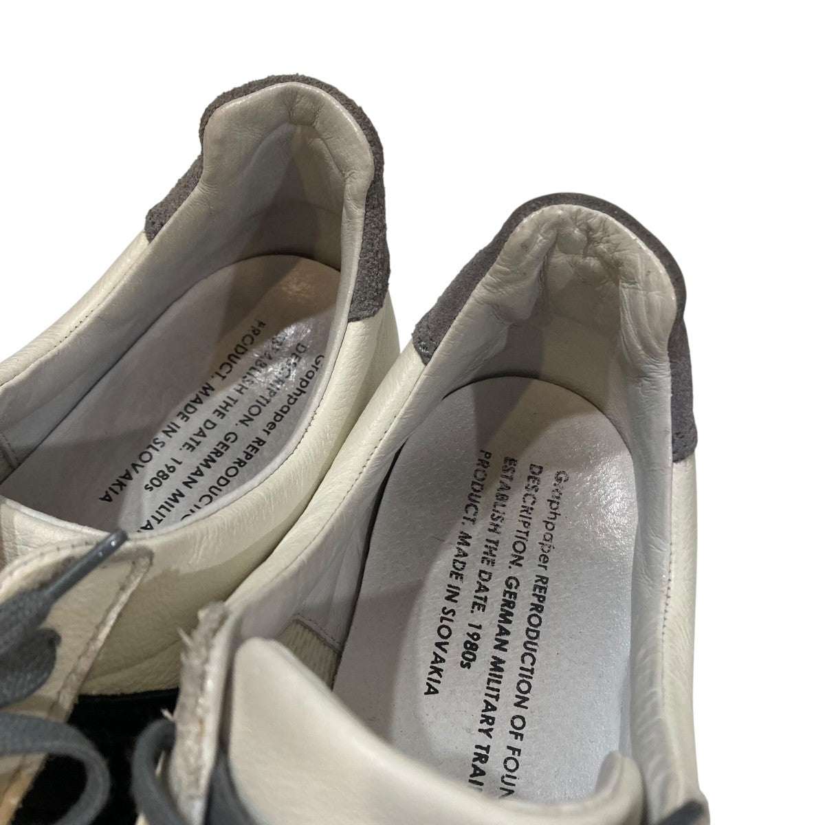 Graphpaper GERMAN MILITARY TRAINER スニーカー 1700 古着・中古-8枚目のアイテム画像