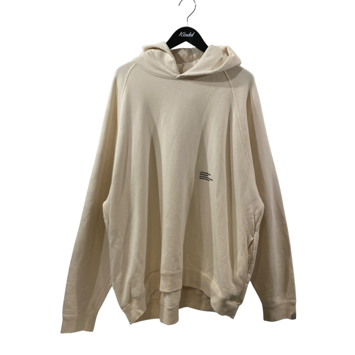 Graphpaper×LOOPWHEELER LOOPWHEELER for Graphpaper Raglan Parka Limited EditionHOODIEGU241-70269C 古着・中古-1枚目のアイテム画像