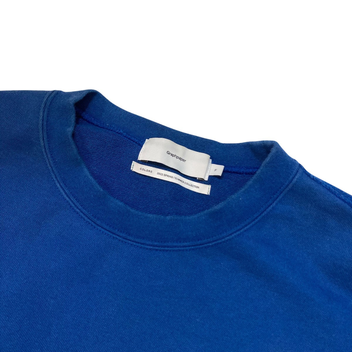 Graphpaper Compact Terry Roll-Up Sleeve Crew NeckスウェットGM221-70176 古着・中古-3枚目のアイテム画像