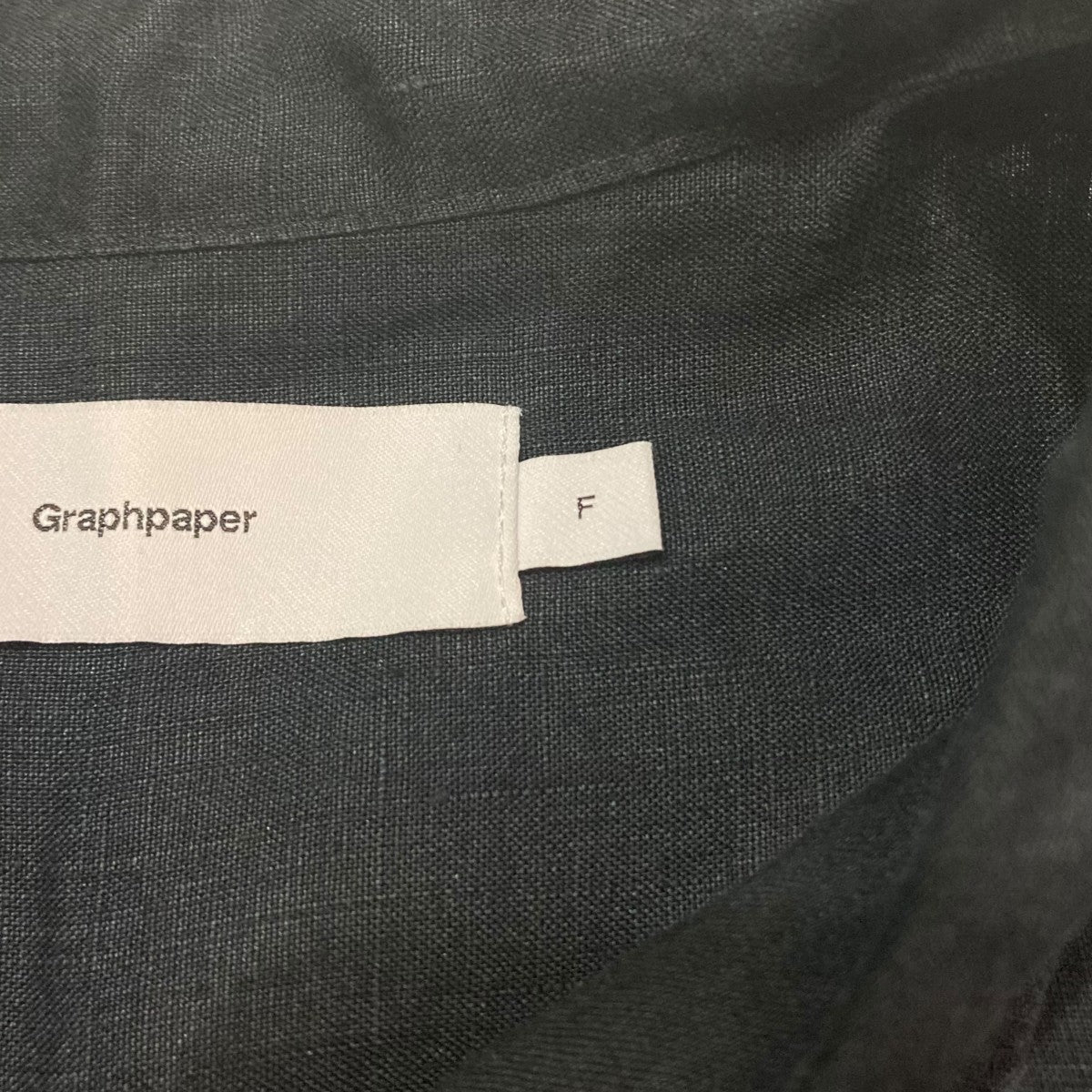 Graphpaper 長袖シャツGM232-50113BR 古着・中古-5枚目のアイテム画像