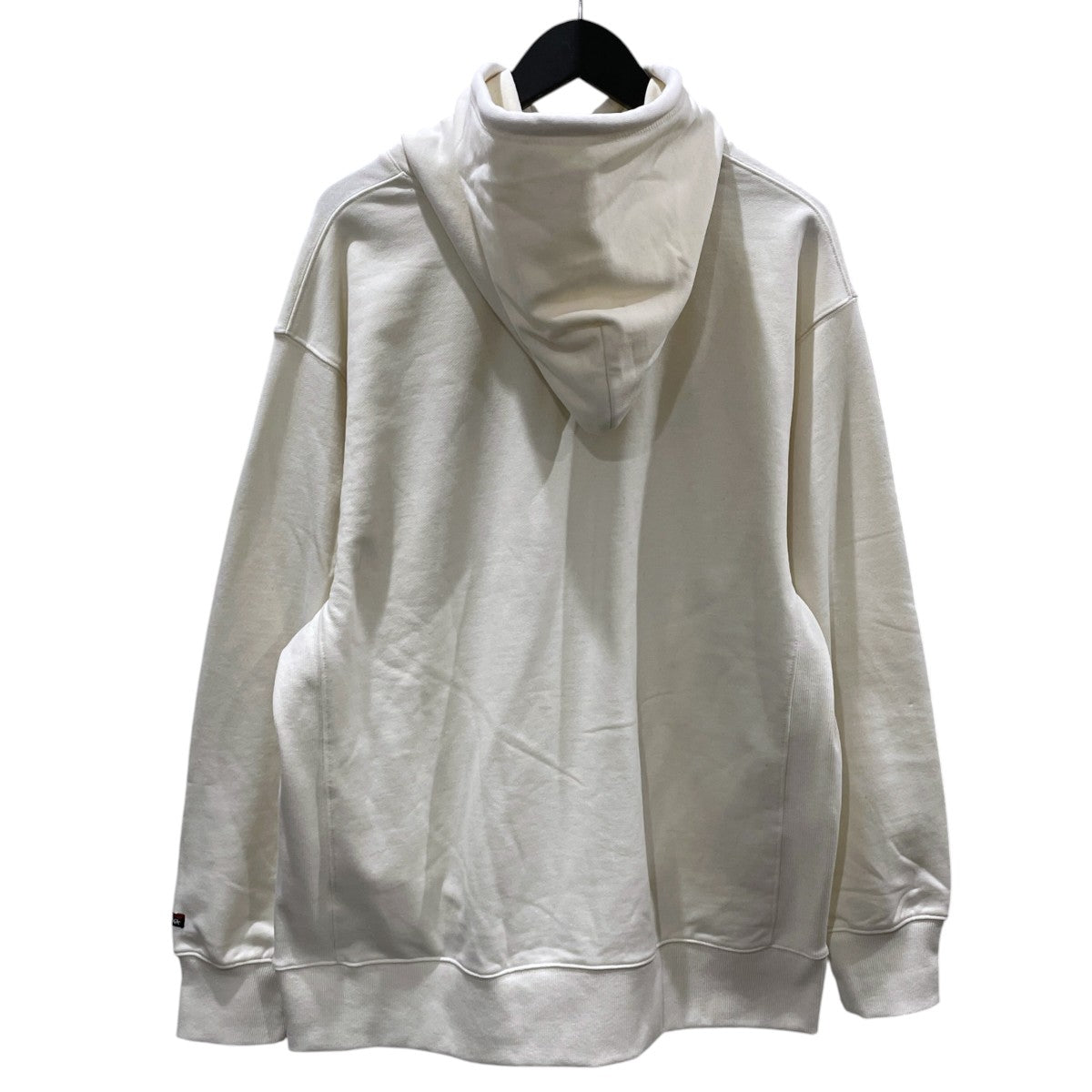 24AW プルオーバーパーカー ECO HYBRID MINI BOX LOGO EMBROIDERY SWEAT HOODIE NW2441-1F014