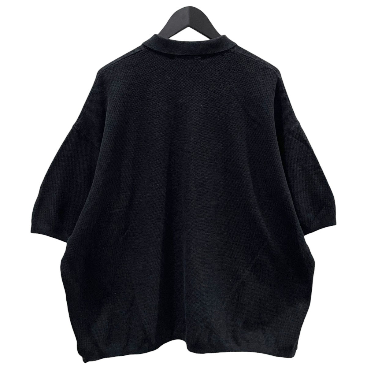 20SS ビッグシャツ半袖ニットポロシャツ KNITTED BIG POLO ニットビッグポロ 1005SSPOLO01