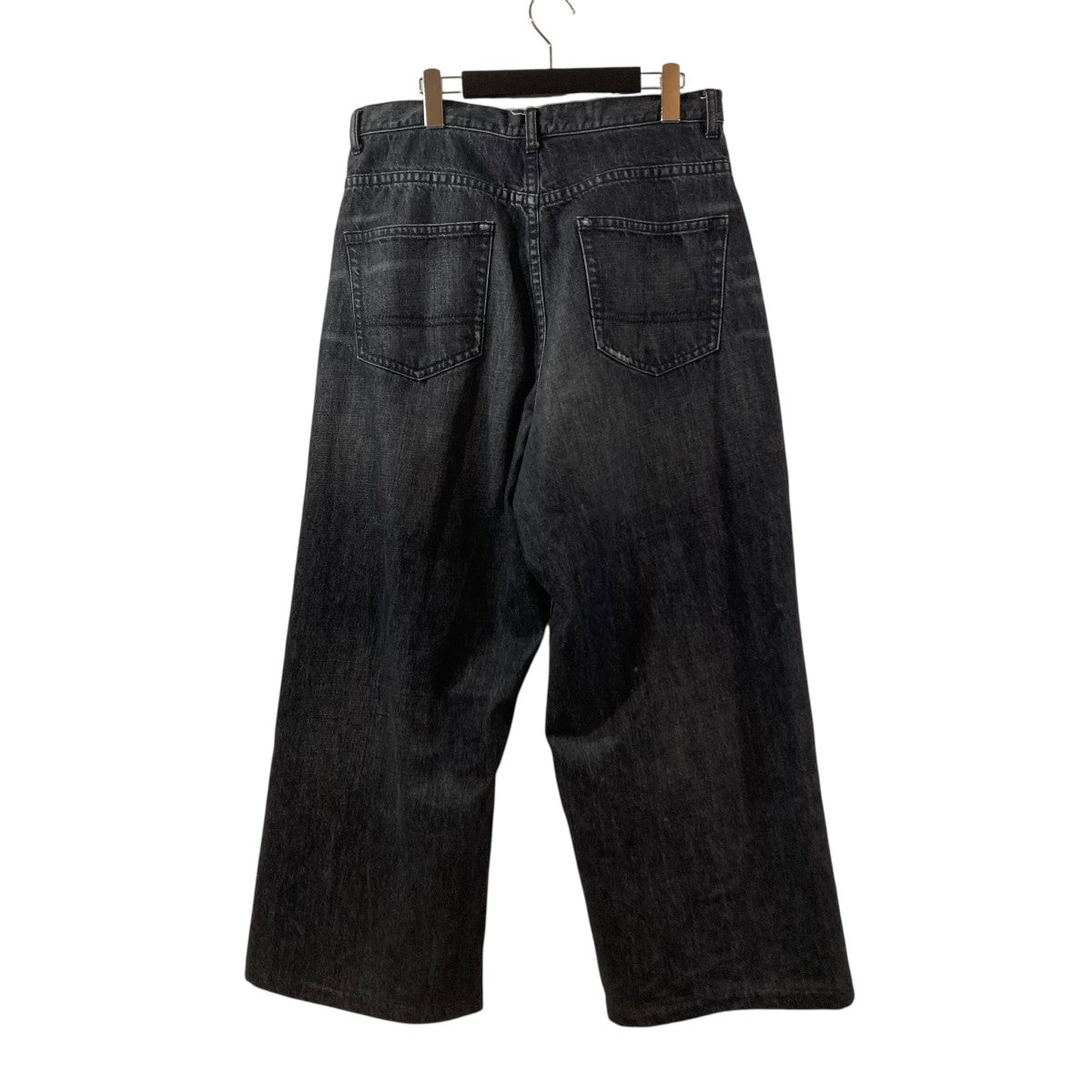 Rhodo lirioN 90’Loose Straight PantsデニムパンツNQ847 古着・中古-2枚目のアイテム画像