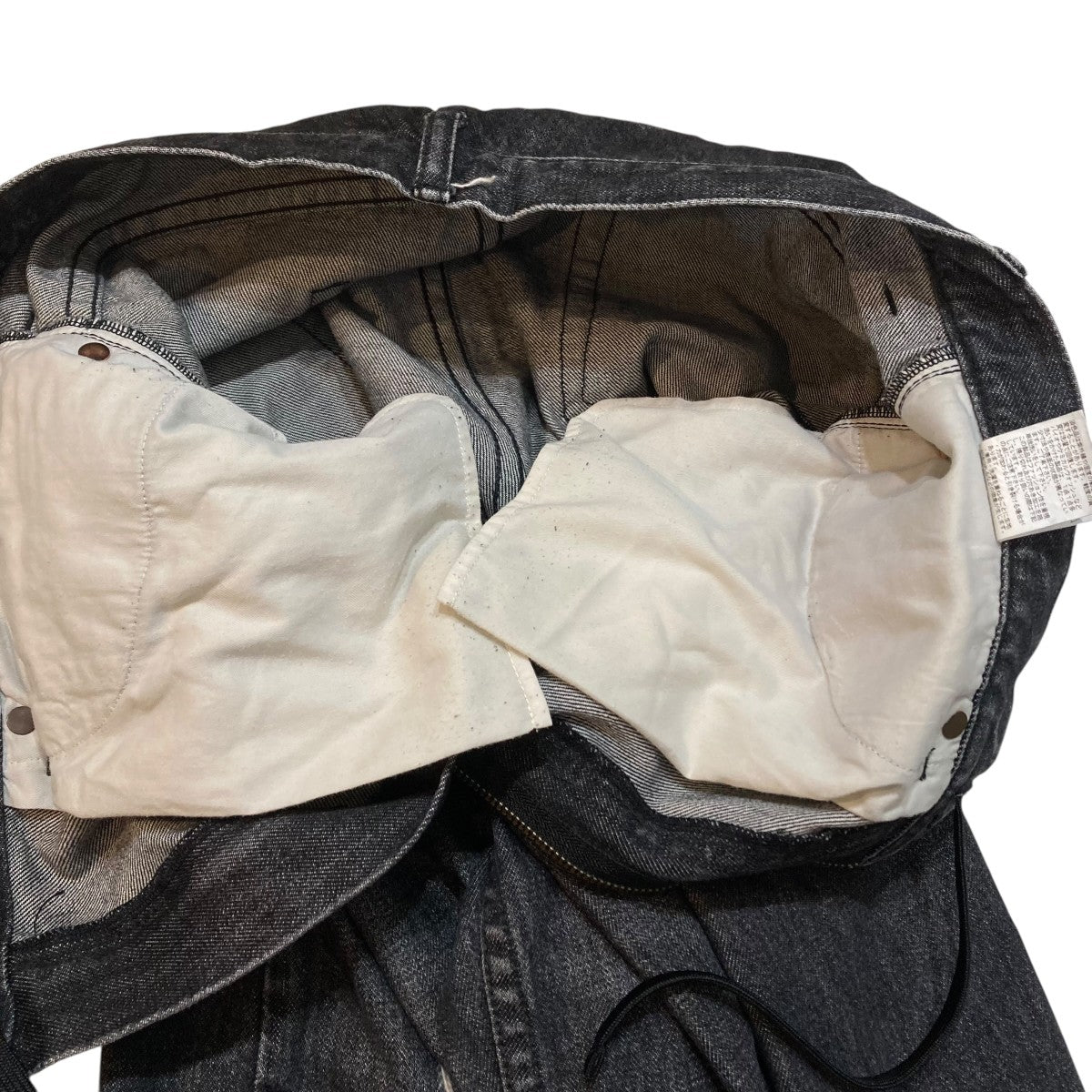 Rhodo lirioN 90’Loose Straight PantsデニムパンツNQ847 古着・中古-7枚目のアイテム画像