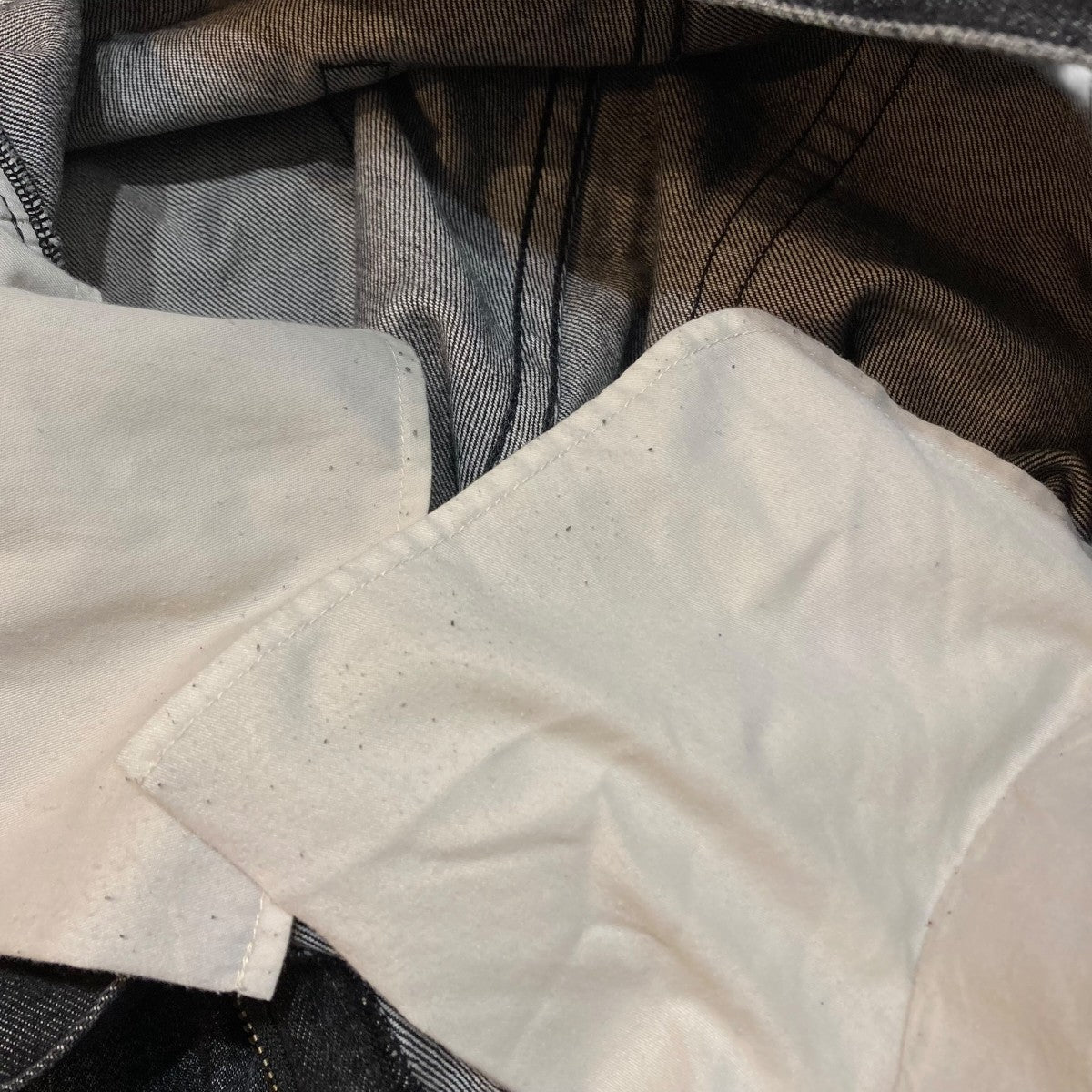 Rhodo lirioN 90’Loose Straight PantsデニムパンツNQ847 古着・中古-8枚目のアイテム画像