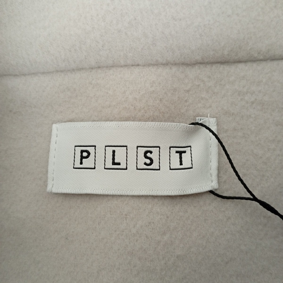 PLST ノーカラーコート 古着・中古-3枚目のアイテム画像