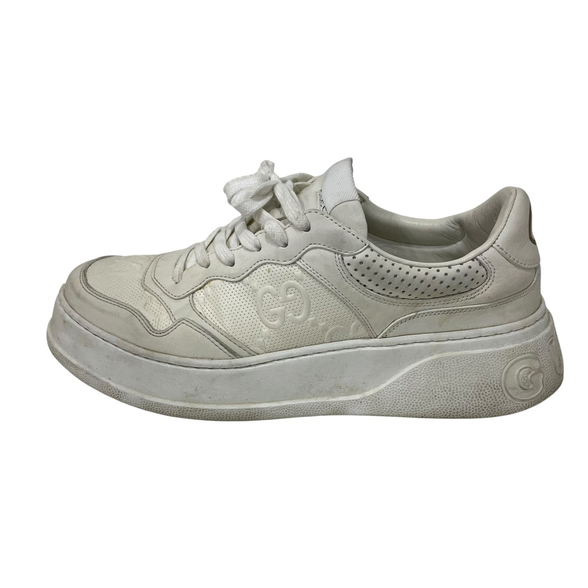 GUCCI(グッチ) スニーカー669582 669582 ホワイト サイズ 7｜【公式