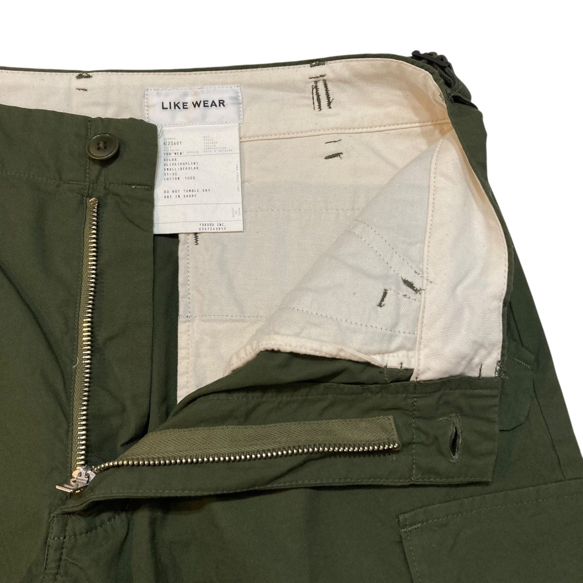 LIKE WEAR M51フィールドパンツカーゴパンツ25601 古着・中古-4枚目のアイテム画像