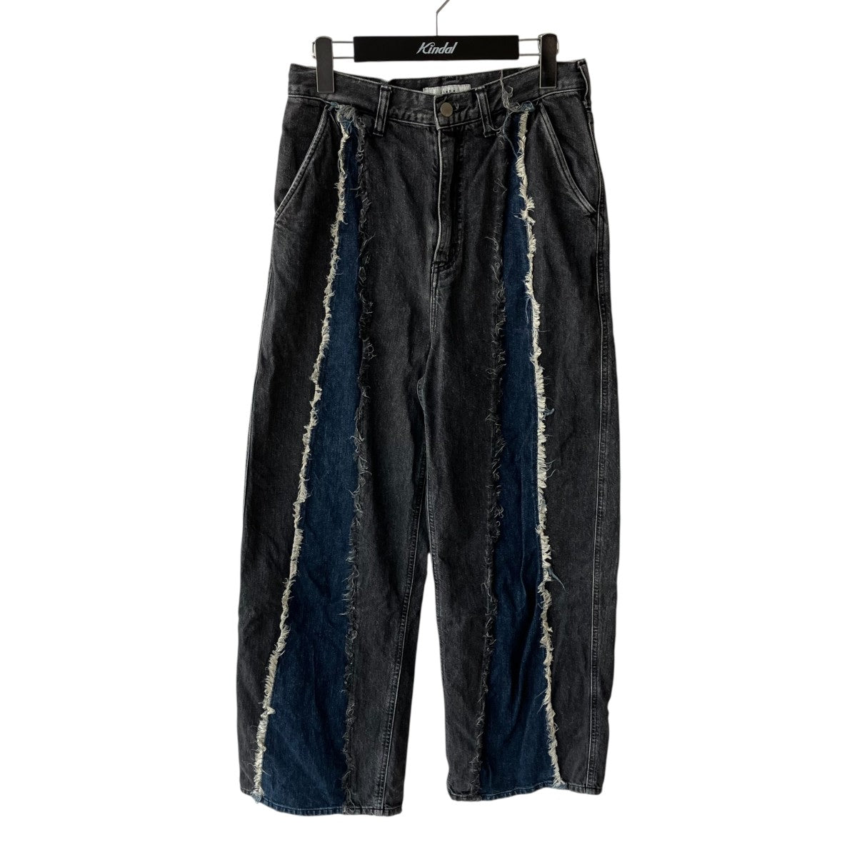 jieda デニムSWITCHING OVER DENIM PANTSサイズ1 Jieda(ジエダ) SWITCHING OVER DENIM PANTSデニムパンツJie-22W-PT01
