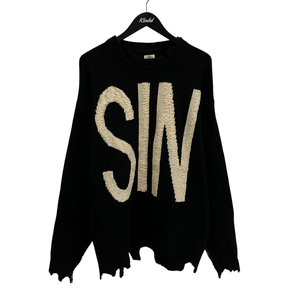 SAINT MICHAEL WOOL SWTER SINニットSM-A21-0000-039 古着・中古-1枚目のアイテム画像