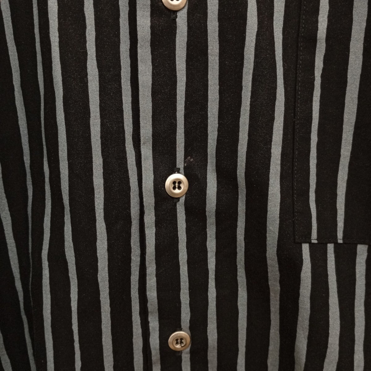 marimekko ストライプシャツ 古着・中古-5枚目のアイテム画像