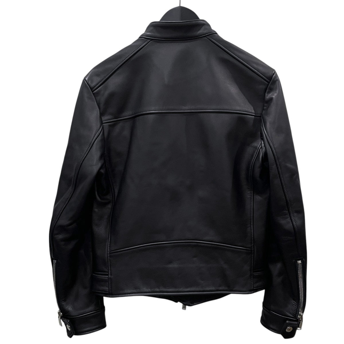 セミダブル レザーライダースジャケット Semi Double Leather Riders Jacke F-01