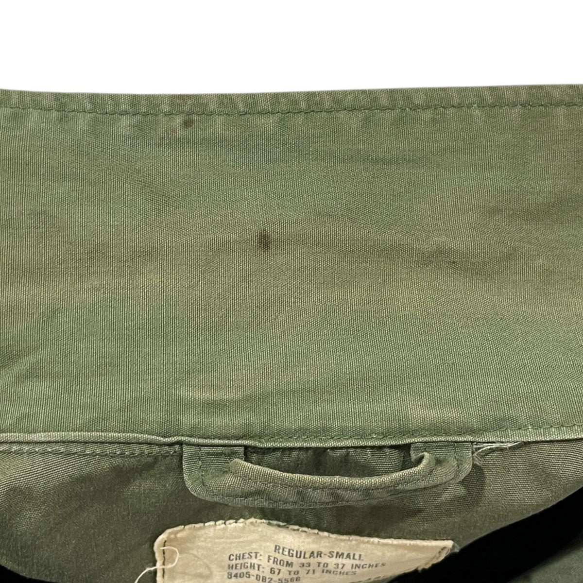 60s ジャングルファティーグジャケット COAT， MAN’S， COMBAT， TROPICAL 8405-082-5566