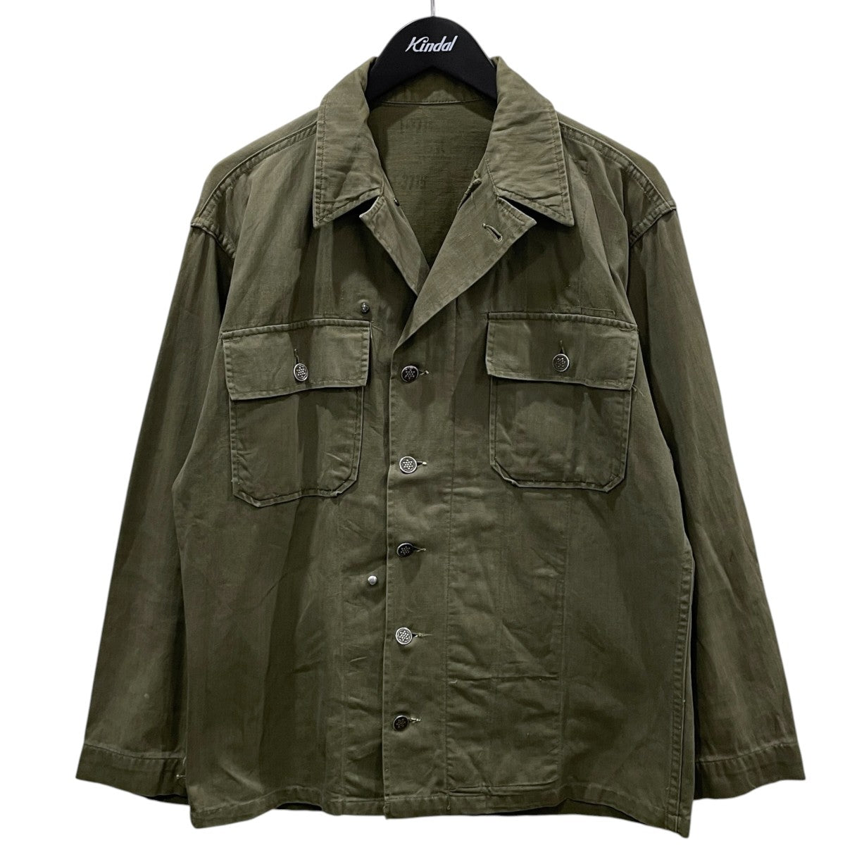 ヘリンボーンツイル ミリタリージャケット M-43 HBT 13 Stars Button 13スターボタン