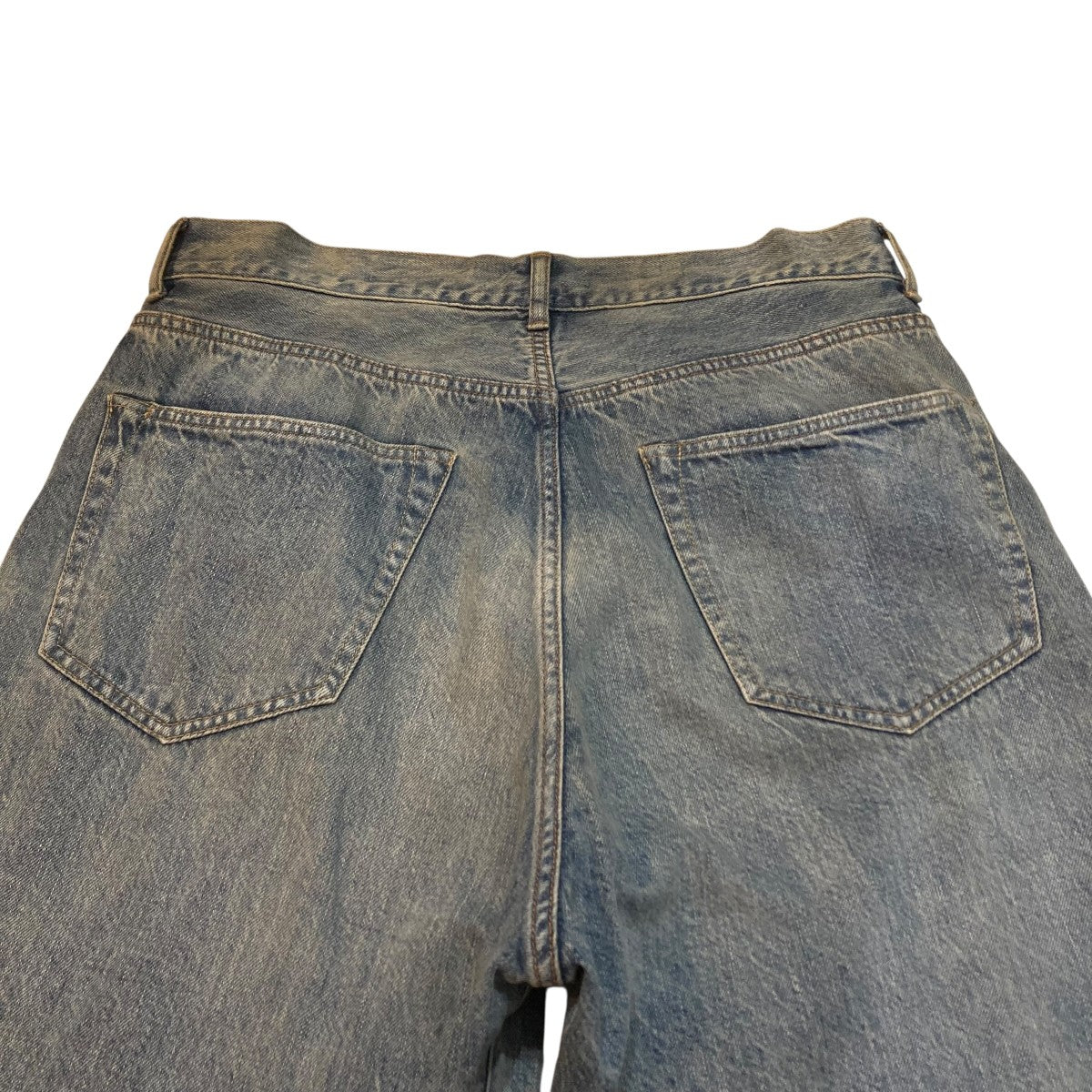 COMOLI BLEACH デニム5Pパンツ X01-03004 古着・中古-6枚目のアイテム画像