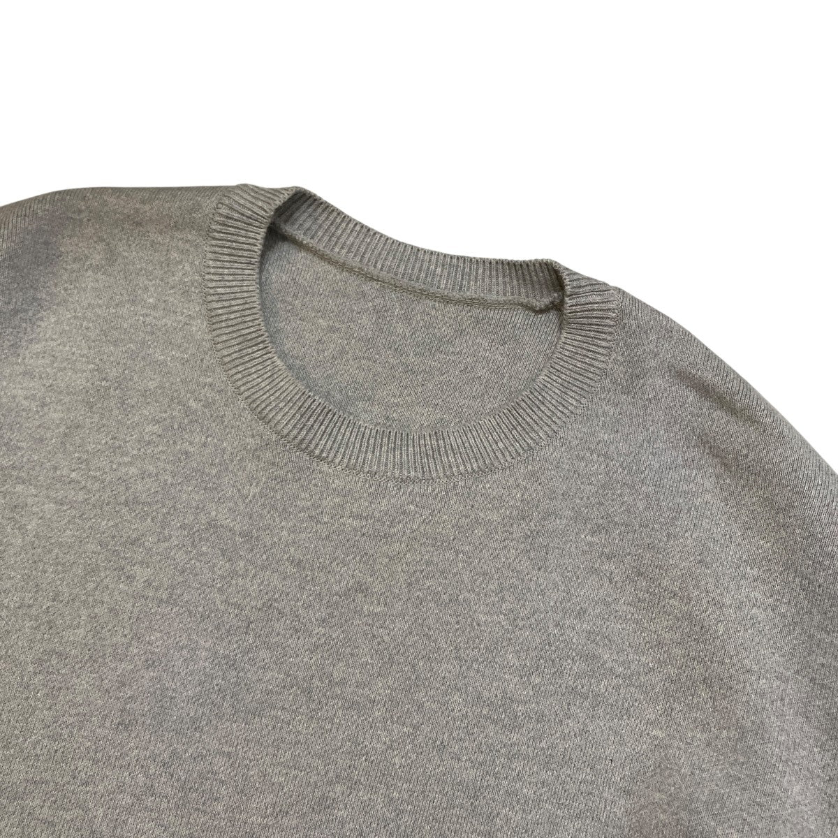 Deuxieme Classe 25SSSMOOTH TOP クルーネック プルオーバーコットンニット セーター 古着・中古-3枚目のアイテム画像