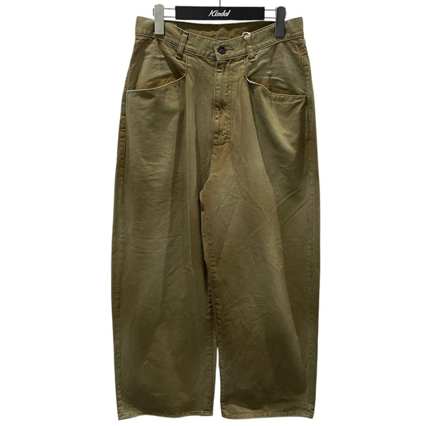 ANCELLM×GARDEN 26SS 加工チノパンツ WIDE CHINO SLACKS EX ワイドチノ