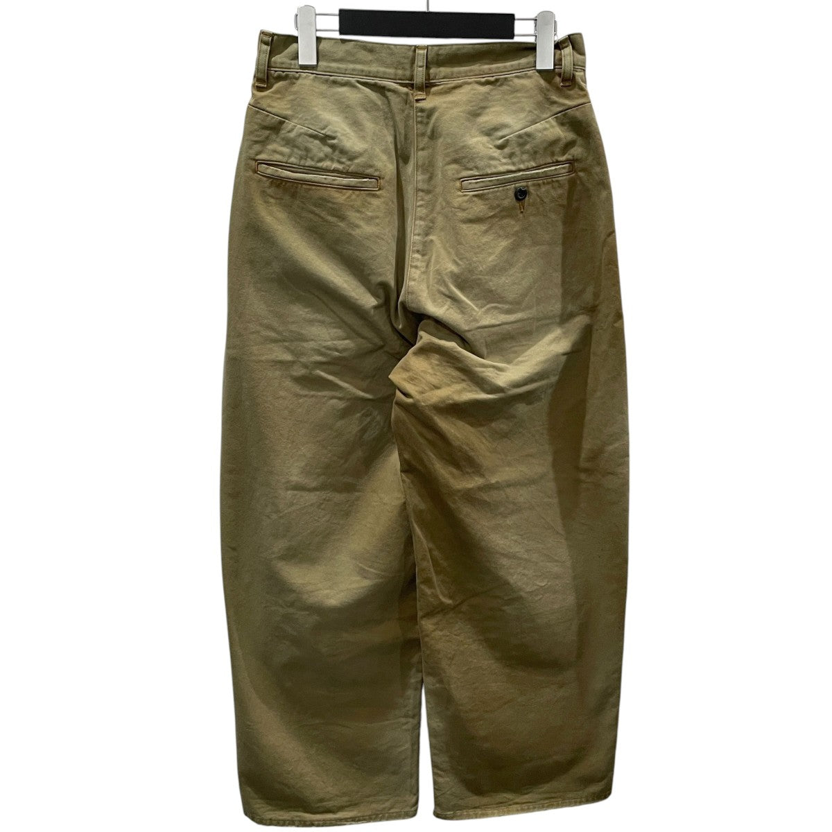 26SS 加工チノパンツ WIDE CHINO SLACKS EX ワイドチノスラックス エクスクルーシブ ANC-GRD-PT01