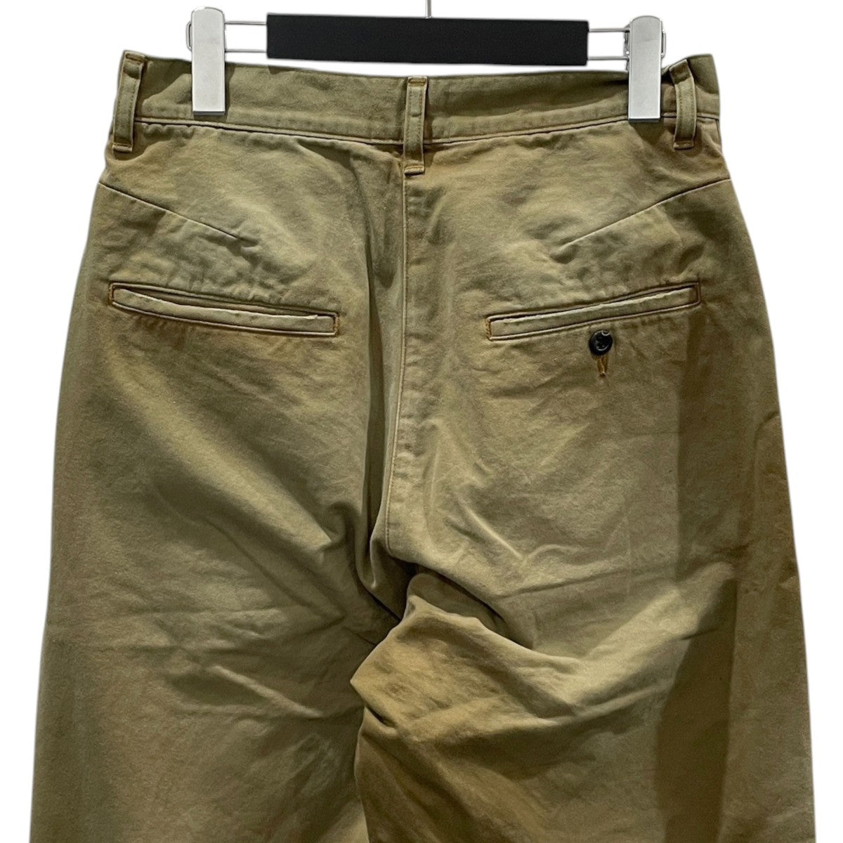 26SS 加工チノパンツ WIDE CHINO SLACKS EX ワイドチノスラックス エクスクルーシブ ANC-GRD-PT01
