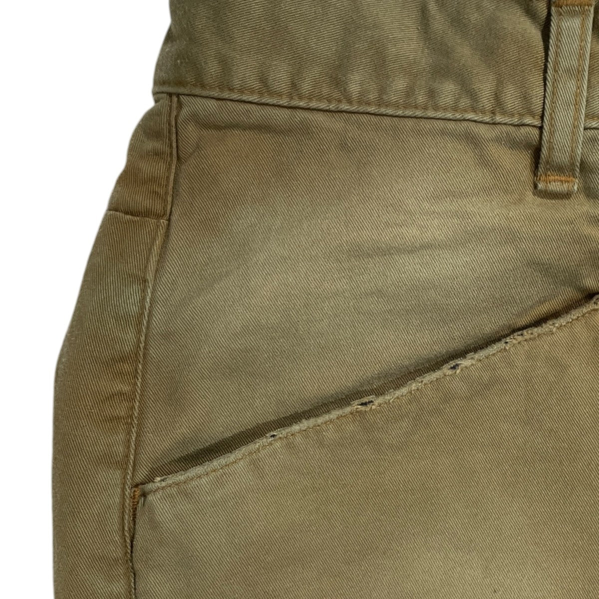 ANCELLM×GARDEN 26SS 加工チノパンツ WIDE CHINO SLACKS EX ワイドチノ
