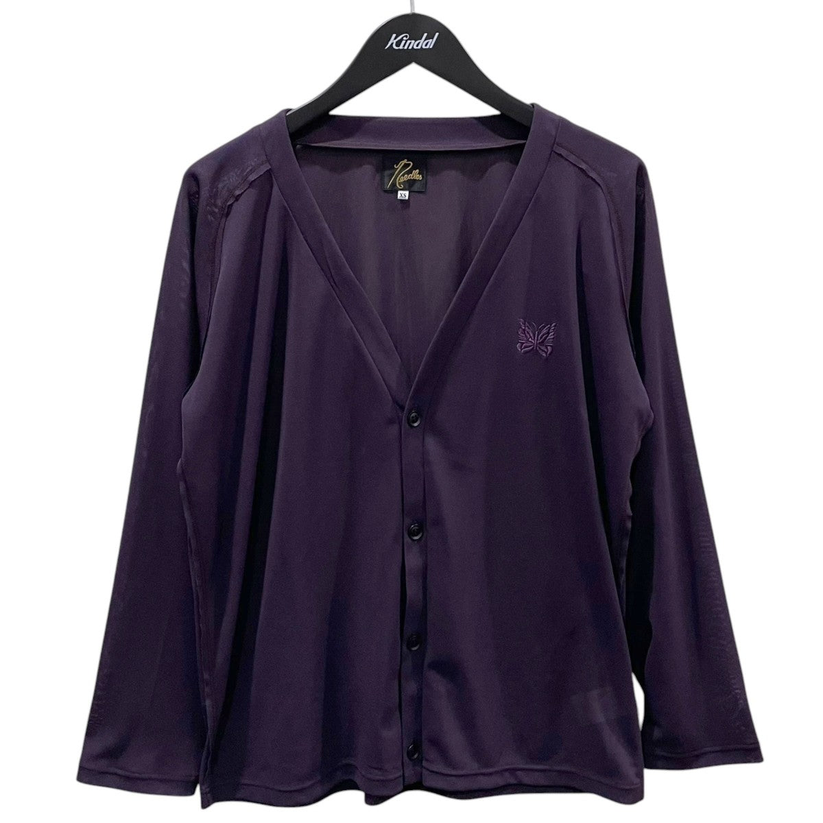 21SS Vネックカーディガン ポリメッシュ V Neck Cardigan - Poly Mesh IN211