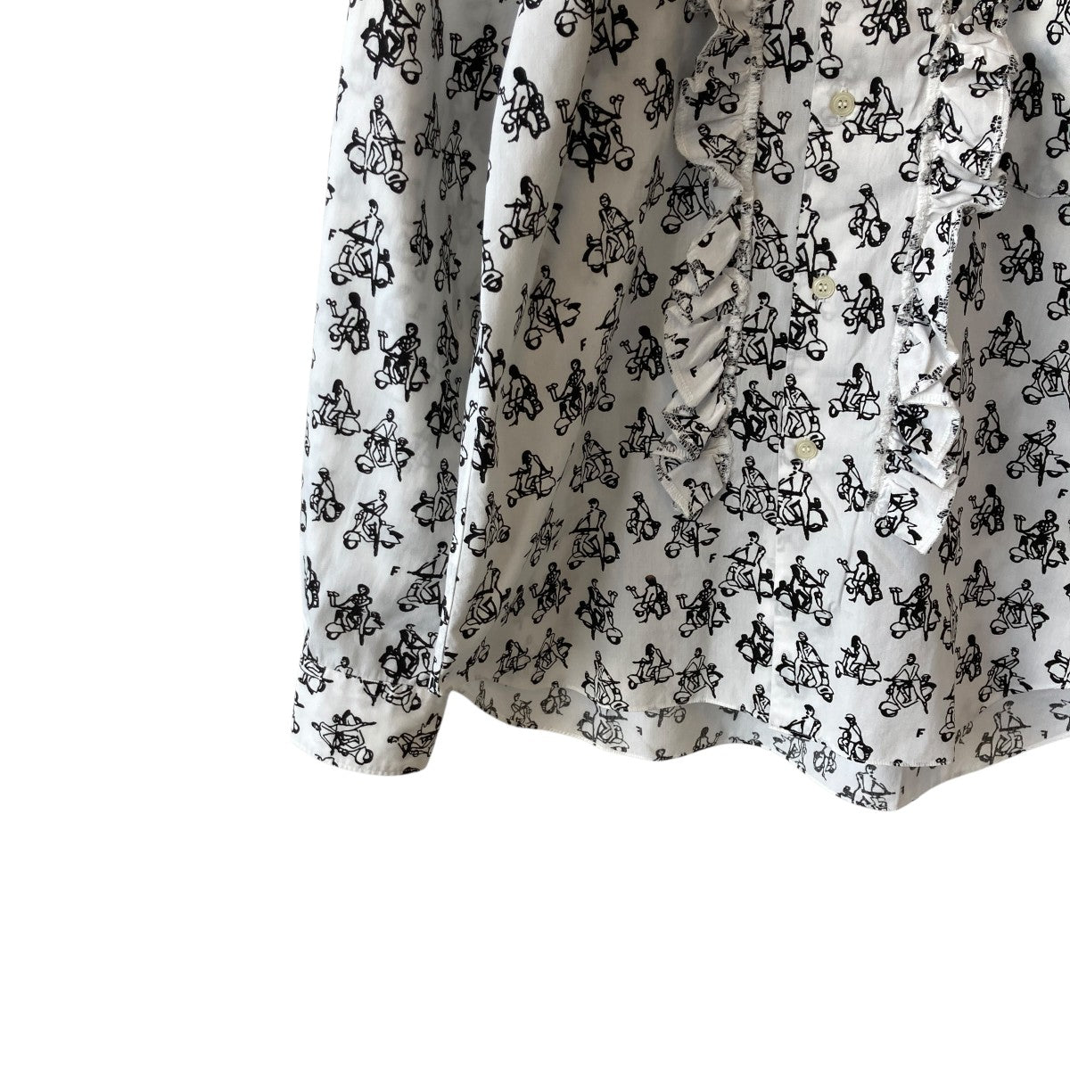 BLACK COMME des GARCONS 長袖シャツ1H-B211 古着・中古-4枚目のアイテム画像