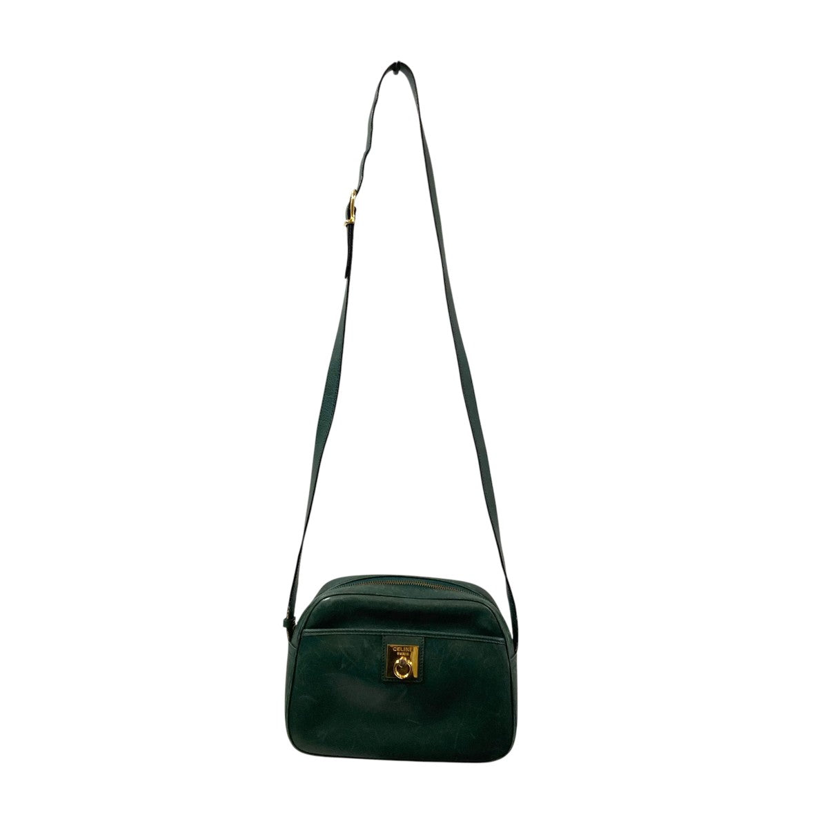 CELINE ガンチーニレザーショルダーバッグ 古着・中古-1枚目のアイテム画像