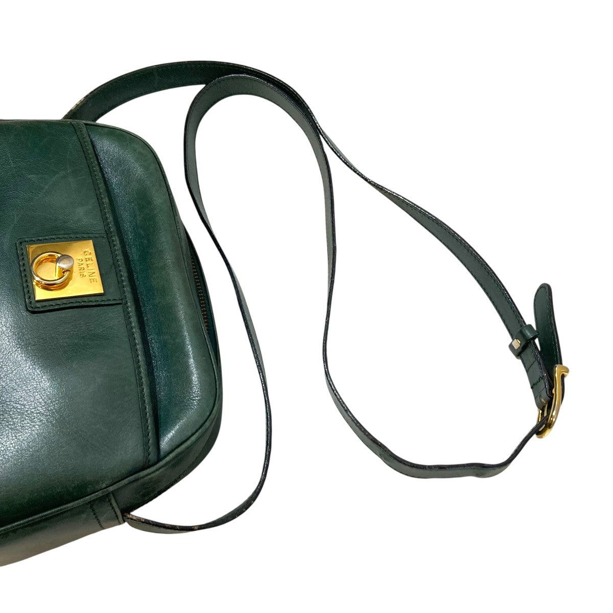 CELINE ガンチーニレザーショルダーバッグ 古着・中古-8枚目のアイテム画像