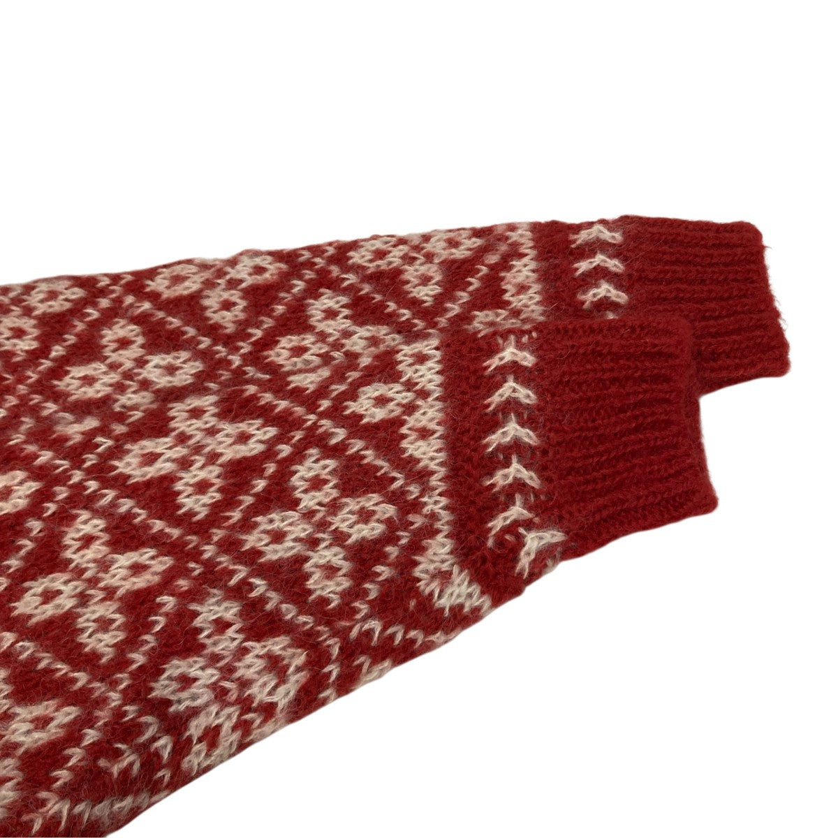 MOHAIR LATOVIAN CREW NECK厚手ニットBN-23FM-058