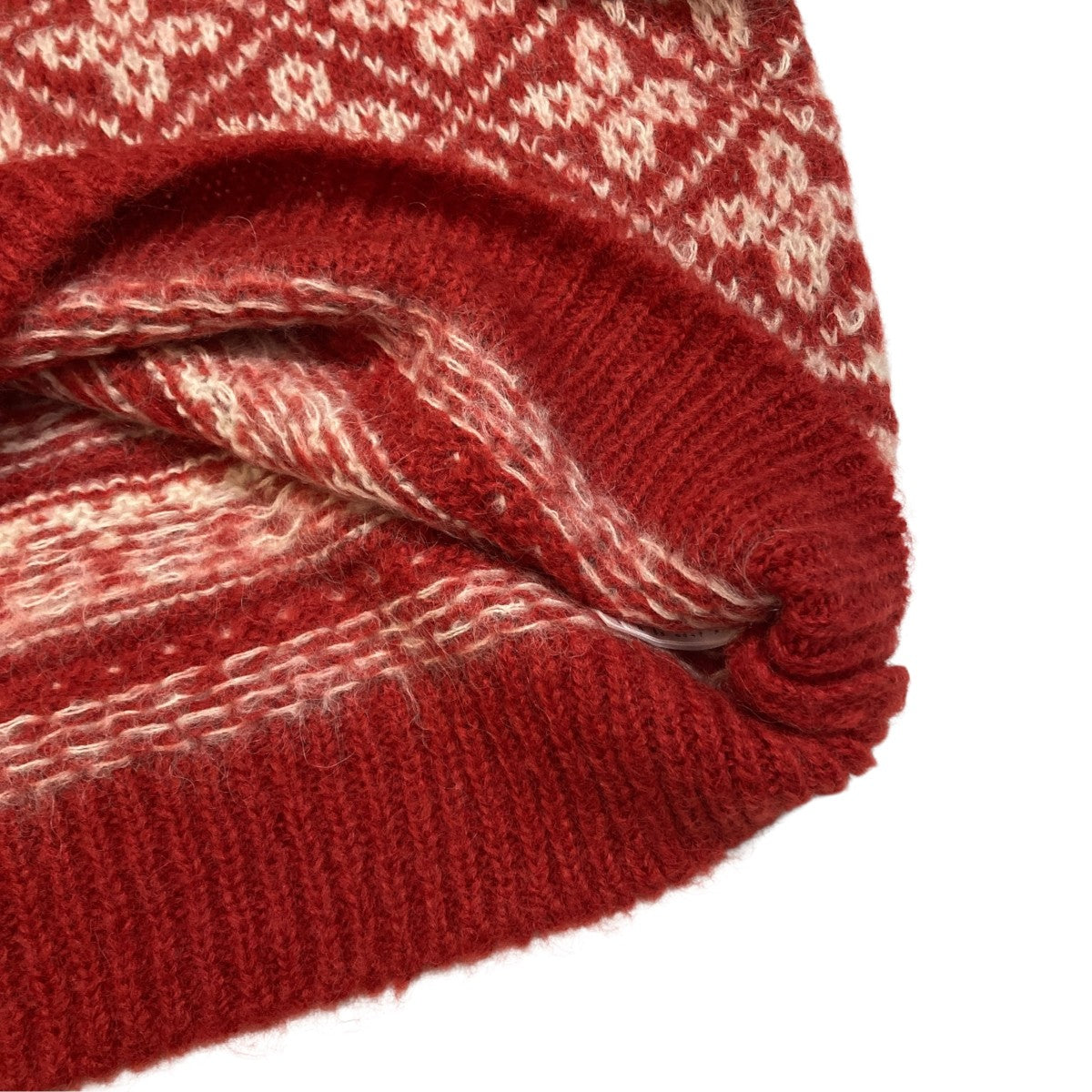 MOHAIR LATOVIAN CREW NECK厚手ニットBN-23FM-058