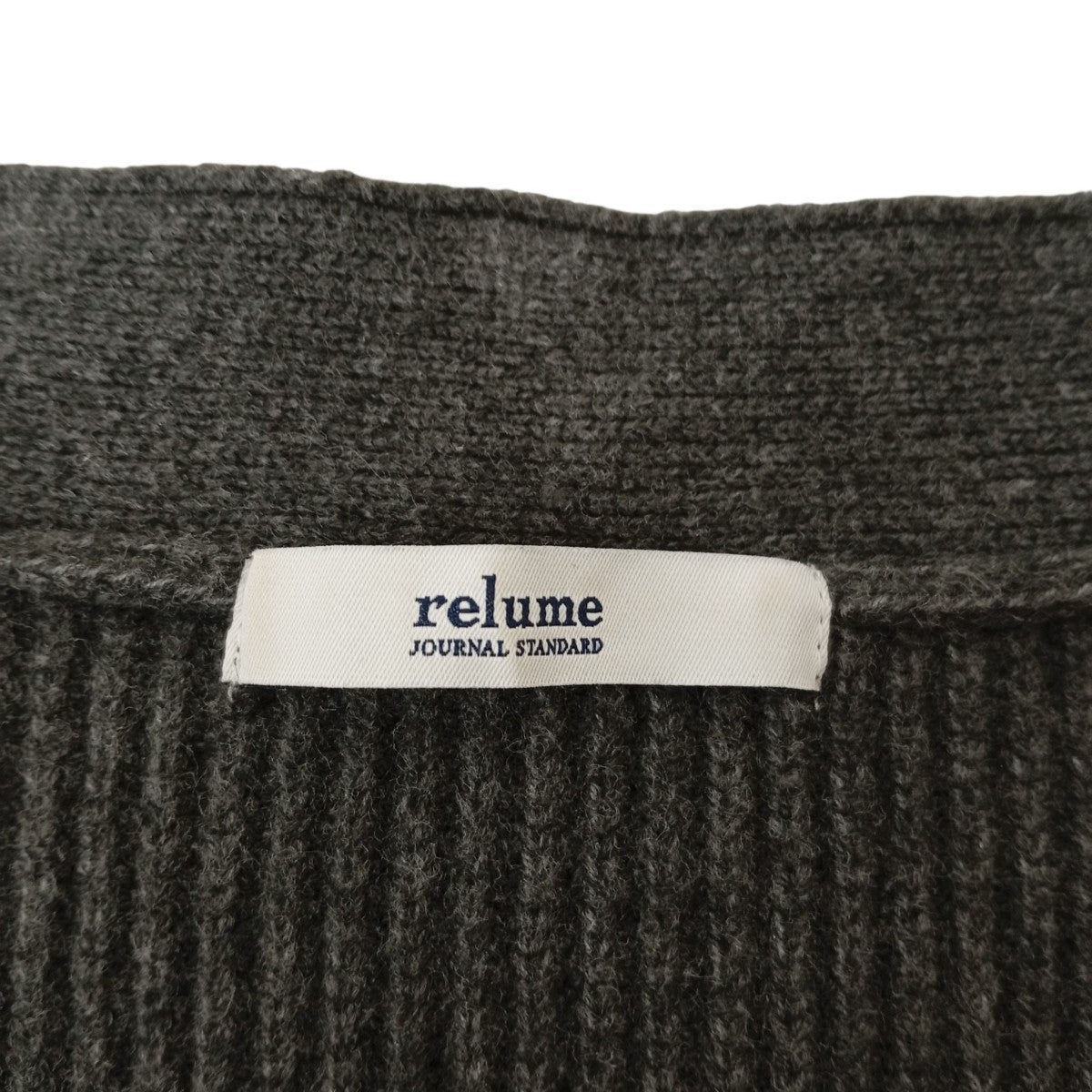 JOURNAL STANDARD relume ストレッチコットンブレンドカーディガン23080462702030 古着・中古-3枚目のアイテム画像