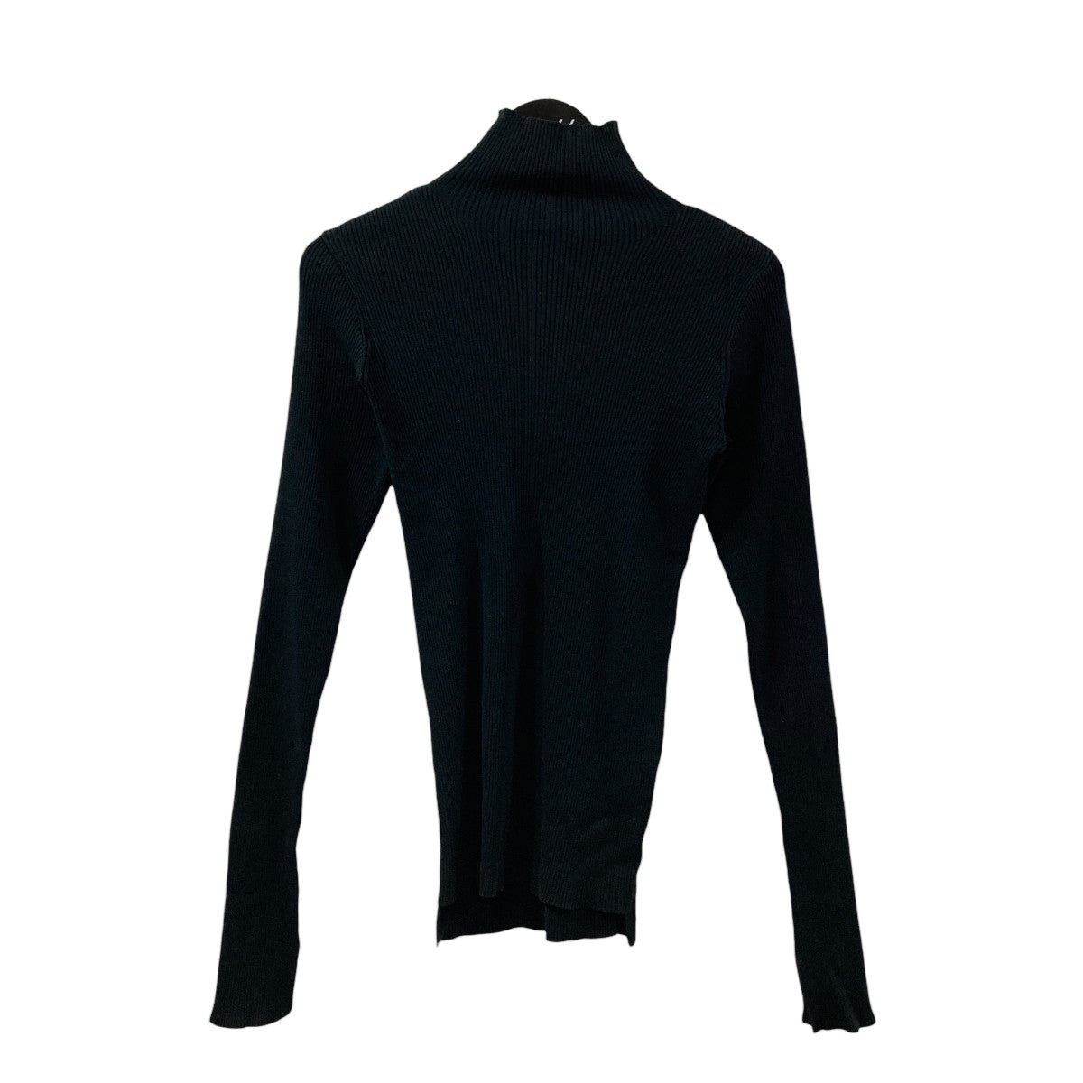 GIZA HIGH GAUGE RIB KNIT TURTLE NECK P OタートルネックニットA22AP01HR