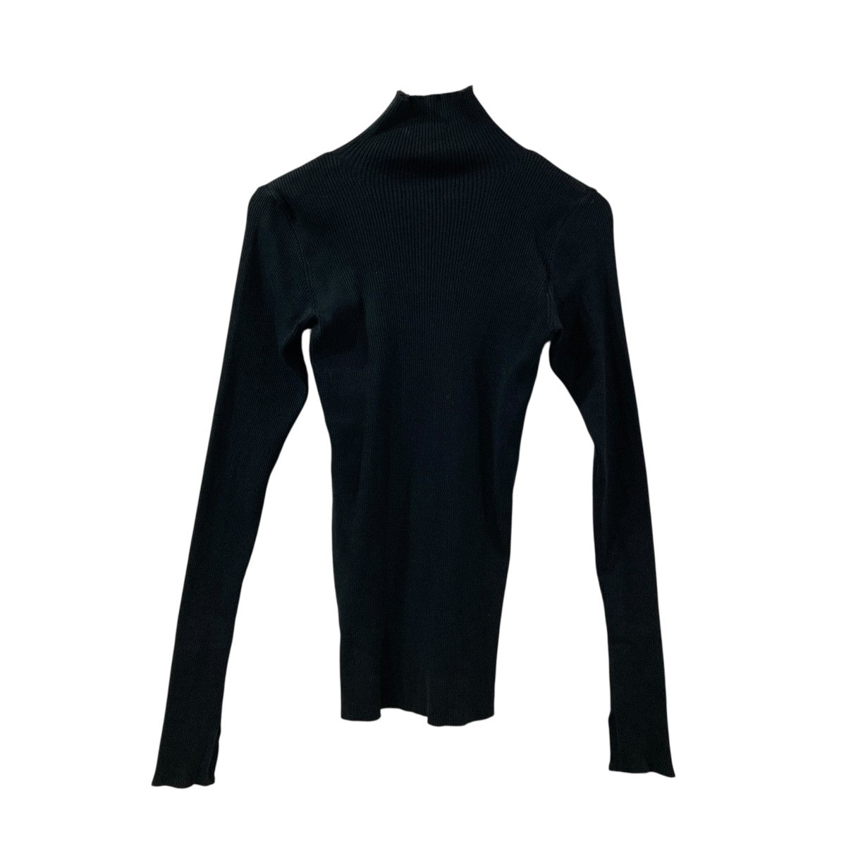 GIZA HIGH GAUGE RIB KNIT TURTLE NECK P OタートルネックニットA22AP01HR