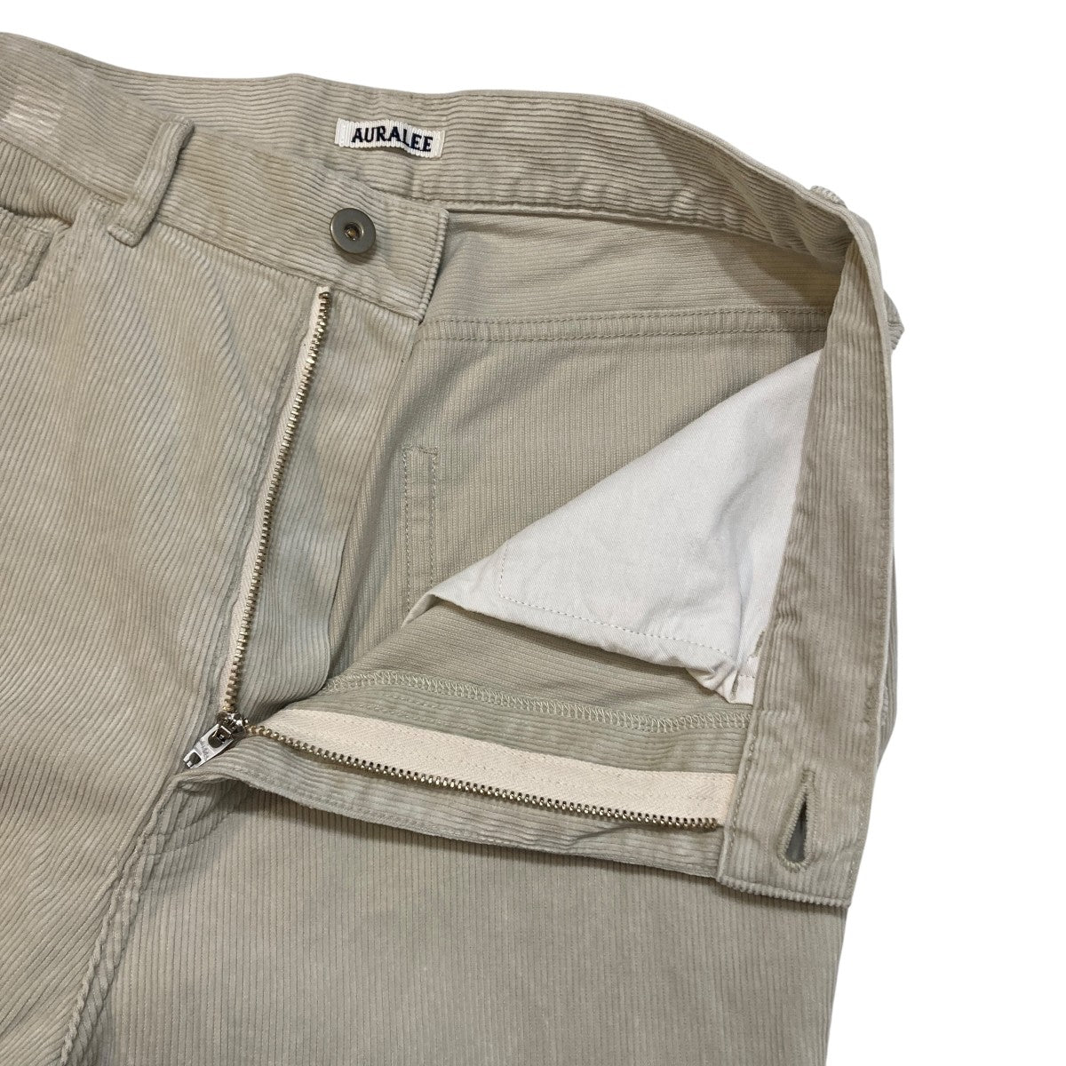 AURALEE(オーラリー) 25SSPIGMENT DYE FINX CORDUROY WIDE 5P PANTS