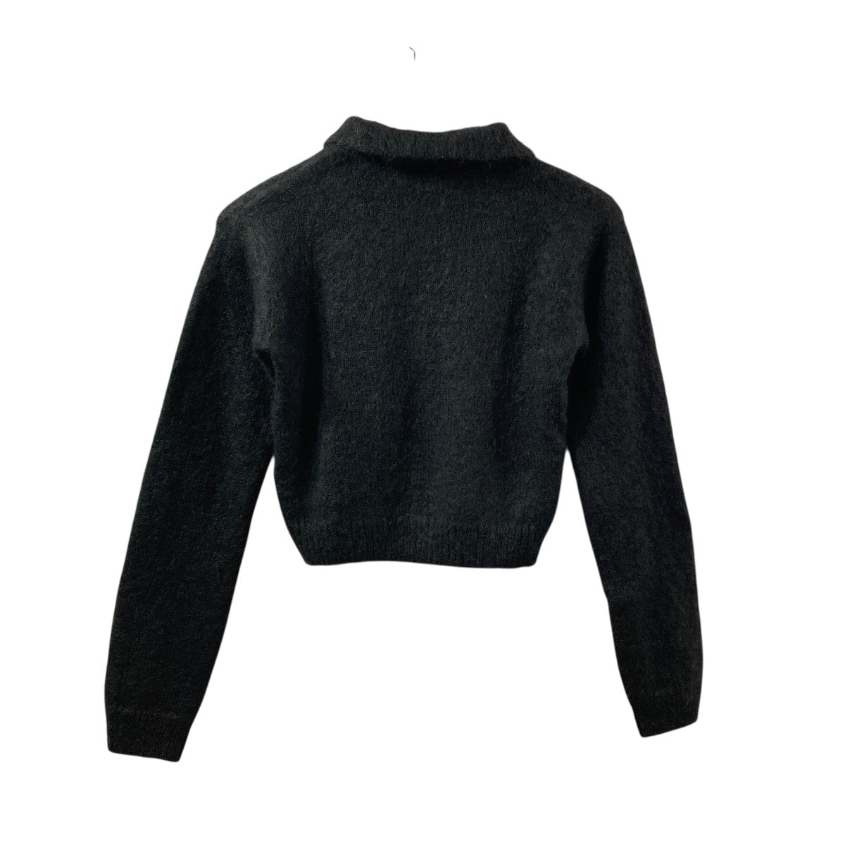 BRUSHED SUPER KID MOHAIR KNIT SHORT POLOニットポロシャツA23AP06KM