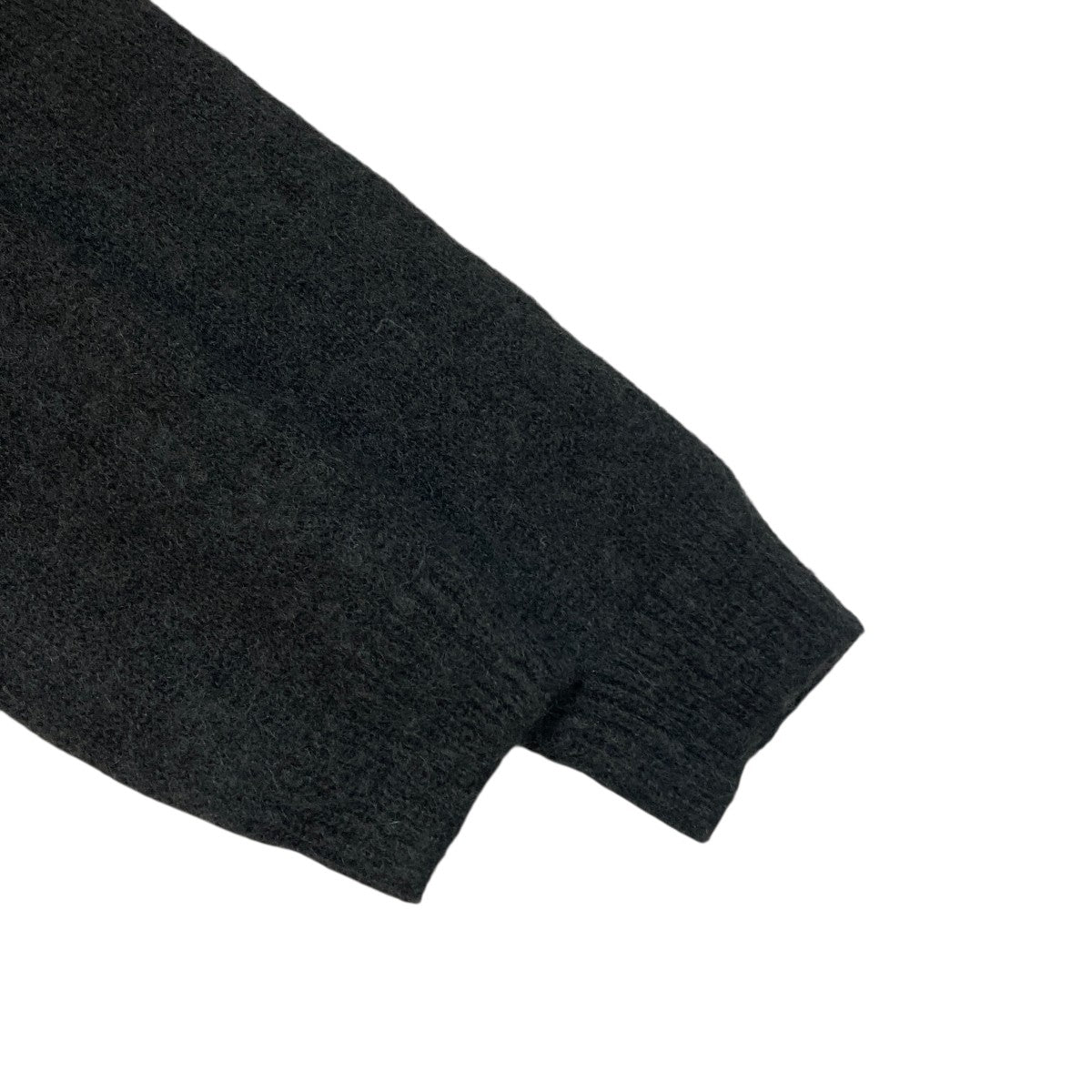 BRUSHED SUPER KID MOHAIR KNIT SHORT POLOニットポロシャツA23AP06KM