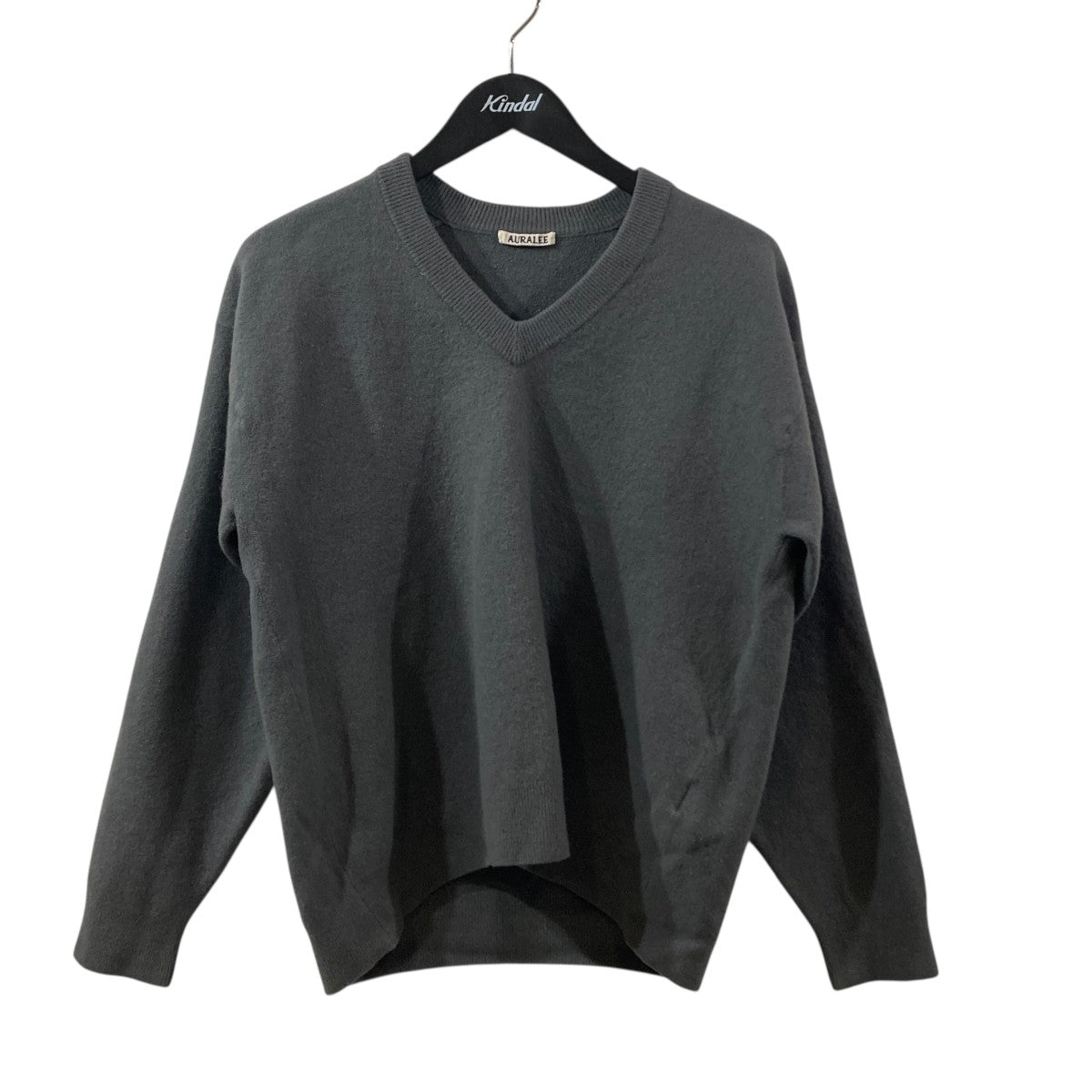 FELT WOOL KNIT V-NECK P O ORVネックニットA21AV02SF