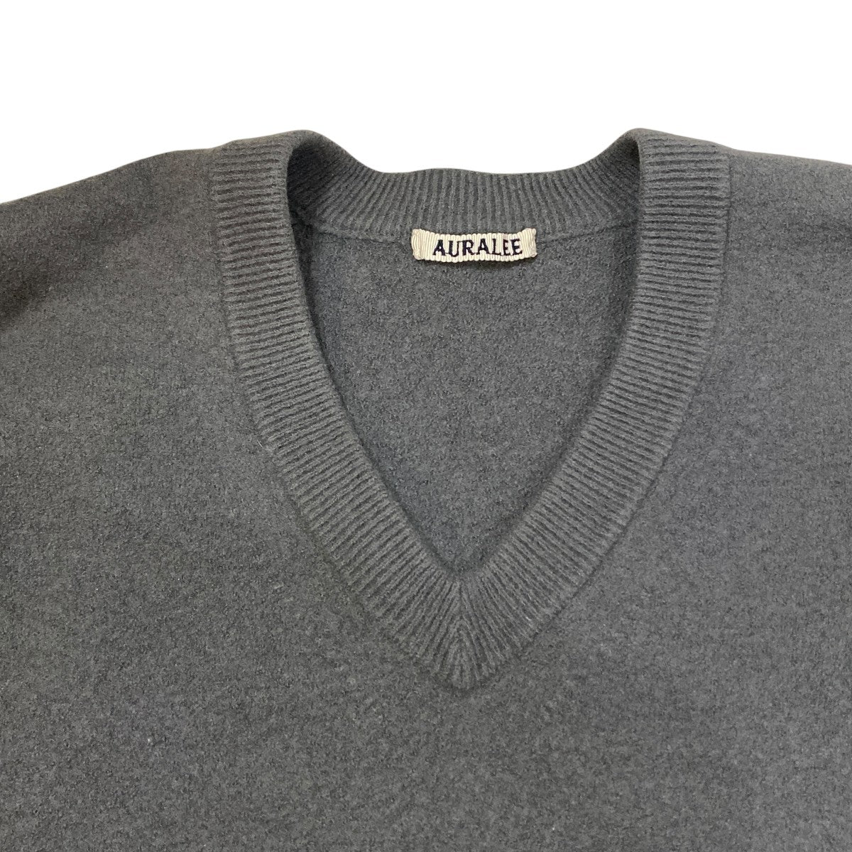 FELT WOOL KNIT V-NECK P O ORVネックニットA21AV02SF