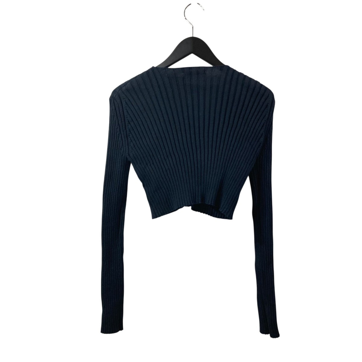 ODRY COTTON WIDE RIB KNIT ZIP CARDIGANリブニットジップカーディガンA24SC02WR