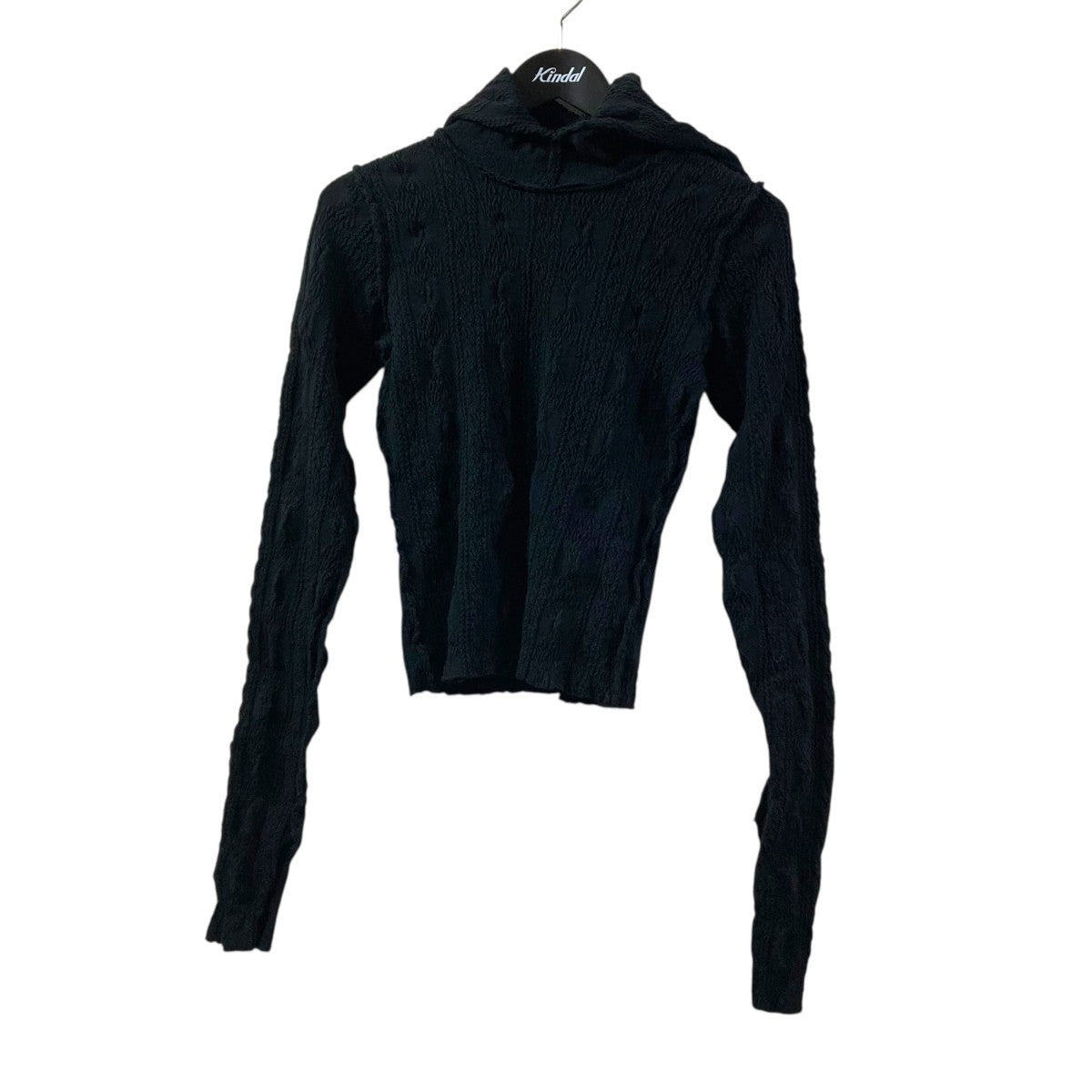 SHRUNK-KNIT LONG SLEEVE TOPカットソーTD24A-SHH02