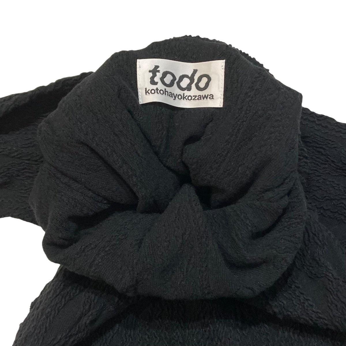 SHRUNK-KNIT LONG SLEEVE TOPカットソーTD24A-SHH02