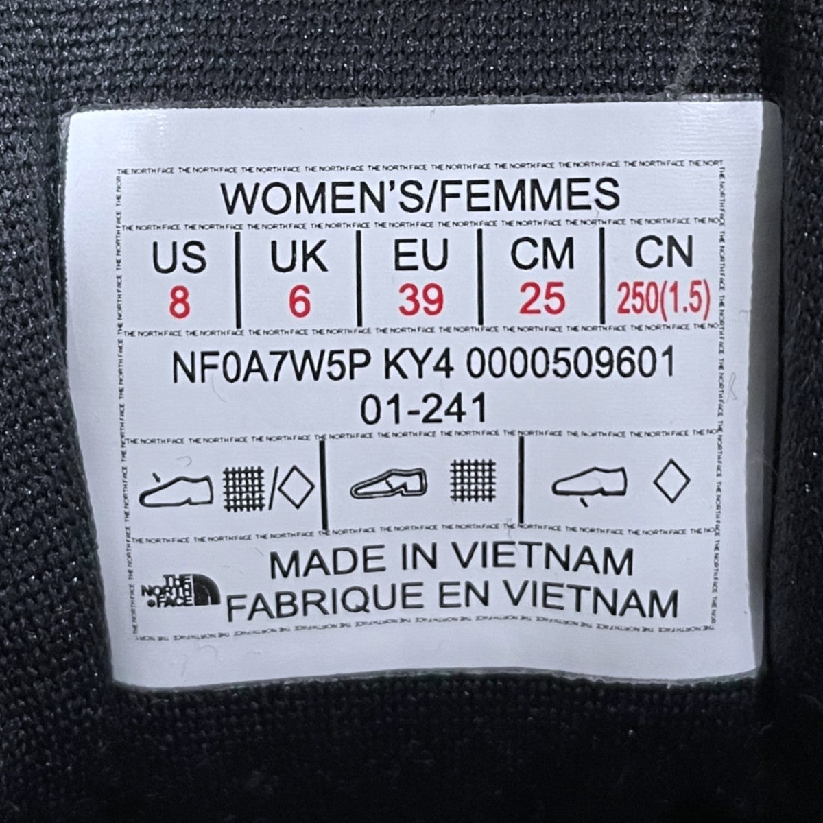 THE NORTH FACE スニーカー W VECTIV Enduris 3 ウィメンズ ベクティブ エンデュリス 3 NF0A7W5P 古着・中古-5枚目のアイテム画像