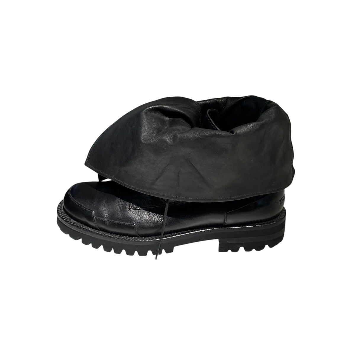 KRISS VAN ASSCHE アーカイブ サイドゴアブーツ ブラック 41 KRIS VAN ASSCHE(クリスヴァンアッシュ) レザーブーツ ブラック サイズ